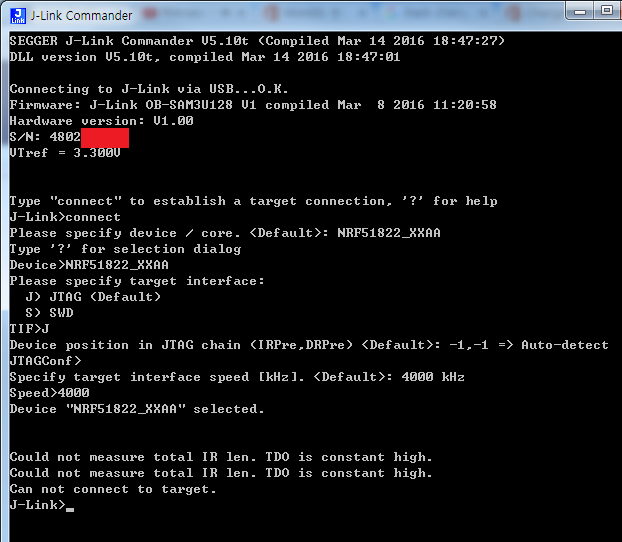 [SOLVED] [J-Link 5.10t] IAR EWARM shows debugging error. - J-Link ...